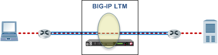 Illustration of a transparent tunnel
