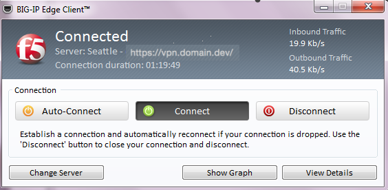 User interface on Windows