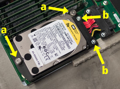 Removing old drive