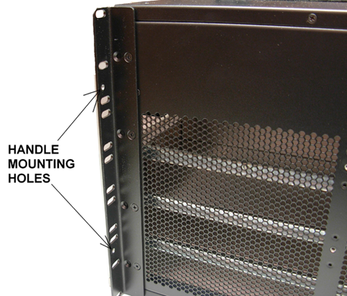 VIPRION handle mounting holes