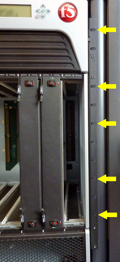 Chassis rack mount points