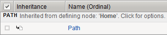 Inheritance example for Path parameter